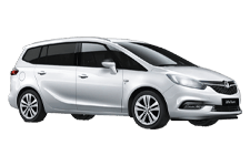 Van Hire Cleethorpes - Vauxhall Zafira 7-Seater - Minibus hire Cleethorpes